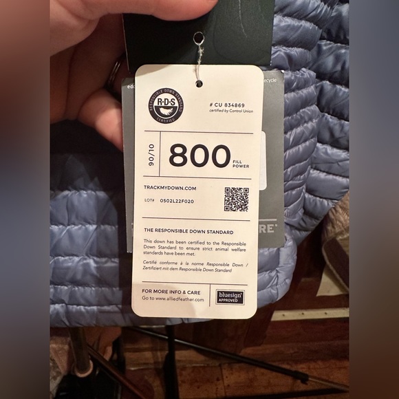 NWT Eddie Bauer mirotherm 2.0 down jacket - Picture 4 of 7